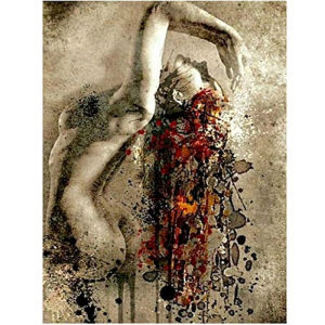 Large Size DIY Painting By Numbers Pearl Earring Girl Paint By Numbers for Adults Woman Picture Decor Home Wall Art