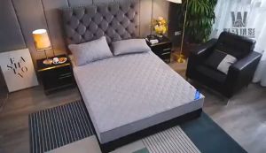 -Zoomac- Hilton Hotel Cadar Set Size QUEEN/KING Bedsheet Fitted Set 3 in 1 Cotton Microfiber