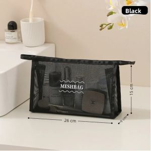 MIRUIDUO | Transparent Portable Makeup Bag Large Capacity Travel Storage