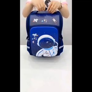 Childrens School Bag High Quality 3D & Printed Design Waterproof U Shaped Large Capacity Elementary Primary Student Backpack for Kids Girls & Boys