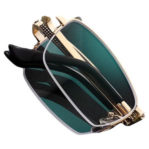 Smart Portable Foldable Mens And Womens Presbyopia Glasses High Definition Blue Light Filter Vision Adjustment for Elderly