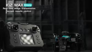K12Max Remote Control With Screen Display For Real-time Transmission Of Brushless 8K High-definition Aerial Photography HD