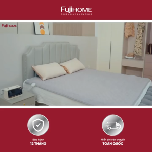 Chăn điện sưởi ấm nước nóng 1.8m x 2m Fujihome HB1820PRO chăn sưởi ấm nhanh điều khiển từ xa an toàn tiết kiệm điện