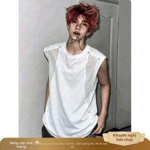 ZHUOCAN | Áo MESH Nút Bấm Hơi Nhanh Thể Thao