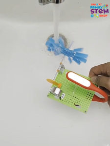 [Stem thủy điện] Máy phát điện tuabin thủy lực. Bộ mô hình đồ chơi khoa học công nghệ sáng tạo lắp ráp sản phẩm stem