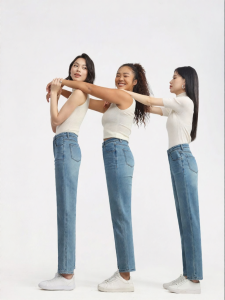 HIPPIE MISS | High Waist Petite Fit Jeans