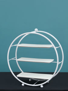 Giá Trưng Bày Bánh Tráng Đỏ Đơn Giản Màu Trắng Bằng Sắt Giá Để Đồ Trang Trí Tiệc Cưới Trays Bánh Kẹo Đồ Ăn Nhẹ Đĩa Đựng Thức Ăn Nhanh