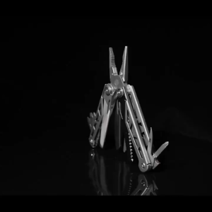 NLIM 30-in-1 Needle Nose Pliers Multi-tool with Sheath - Multi-Plier Pocket Knife Serrated Blade Screwdriver Bottle Opener - EDC
