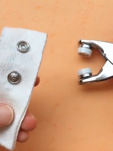 Buckle Installation Set & Hand Pressure Pliers | Environmentally Friendly Copper | Rust Resistant | Waterproof | Durable | 9.5mm | For Clothing Bags Shoes & Luggage | Easy to Use