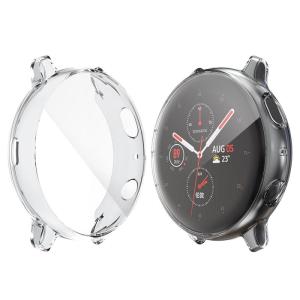 Case For Samsung galaxy watch active 2 active 1 cover bumper Accessories Protector Full coverage silicone Screen Protection 44mm