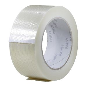 Grid fiber tape strongly adheres to file splicing item storage and fixation and prevents damage to express packaging