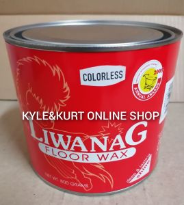 Liwanag Floor Wax NET WT. 800 Grams (LFW NET WT. 800 Grams) Paste Floor Wax Sold Per Can Color Available: Red Colorless. Deep and Long Shining 2005 Annual Awards