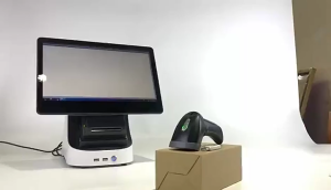 【Ready Stock>】Handheld USB 2.4Ghz Wireless Barcode Scanner Screen Mobile Payment 1D QR 2D Bar Code Reader