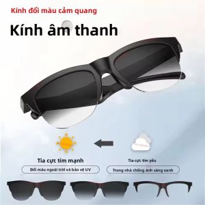Kính Thông Minh Đổi Màu Tự Động Với Điều Khiển Cảm Ứng Gọi Rảnh Tay Nghe Nhạc Camera Điều Khiển Từ Xa Và Trợ Lý Giọng Nói Dành Cho Du Lịch Và Thể Thao