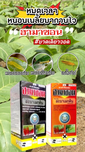 ฮามาซอน น้ำใส กล่องส้ม ขนาด 1 ลิตร อะบาเมกติน 1.8% W/V EC เพลี้ยไฟ เพลี้ยจักจั่น หนอนชอนใบ หนอนม้วนใบ