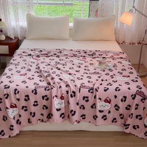 Fleece Blanket Microfiber Kumot Malambot Thick Blanket Cotton Double-Sided for Bed & Sofa All-Season
