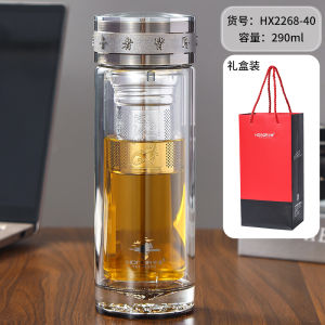 High Borosilicate Glass Cup Transparent Lead-Free High Temperature Resistant Business Gifts Mens Stylish Luxury Sensation