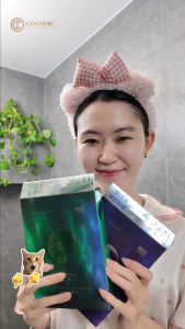 Mặt Nạ cấp ẩm phục hồi & Se Khít Lỗ Chân Lông xuất Rau Má Tenzero Glow Ampoule
