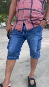 Denim Shorts Pants Premium Quality 6 pocket Shorts Pants