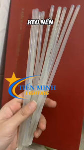 [COMBO 10 CÂY] Keo Nến Silicon Loại Nhỏ/Lớn Dính Chắc Chắn Dùng Cho Súng Bắn Keo Công Nghiệp Đời Sống Cắm Hoa