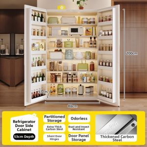 MEISD | Spacious Refrigerator-style Snack Storage Cabinet