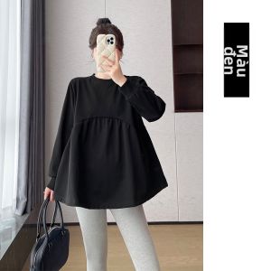 Áo Hoodie Thoáng Rộng Phong Cách Cho Bà Bầu