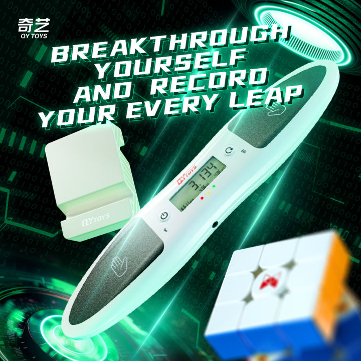 QiYi Magic Cube Timer Smart Timer Cube Bluetooth Connect To Computer