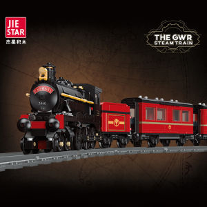 Sunery Technology train building blocks with railway rails city retro train locomotive building set 789 clamping blocks city freight train construction toy ，toys for kids