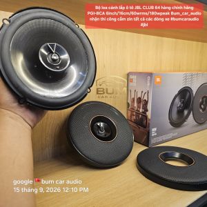 Bộ loa cánh lắp ô tô JBL CLUB 64 hàng chính hãng PGI-BCA 6inch/16cm/60wrms/180wpeak Bum_car_audio nhận thi công cắm zin tất cả các dòng xe #bumcaraudio #jbl