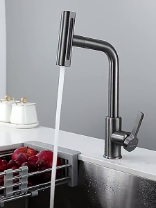 【24H COD】360° Rotation Kitchen Faucet 4 Modes 304 Stainless Steel Multifunctional Kitchen Sink Faucet Flexible Cold Tap Wall Mounted