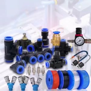 CEO 🇲🇾 PE PEG Pneumatic Fitting Tee Shaped 4mm 6mm 8mm 10mm 12mm 14mm 16mm Hose Fitting Pipe Quick Connectors Automation