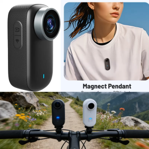 T8 2K Mini Thumb Camera Wide Angle Magnetic IP67 Waterproof Portable Action Camera for Cycling Sports