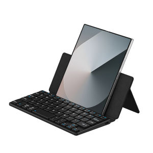 Dux Ducis | Bluetooth Wireless Touch Keyboard Foldable Storage Case for iPad and Android Tablets