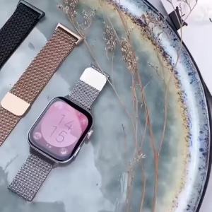 Stainless Steel For Samsung Galaxy Fit 3 Band With TPU Case Screen Protector Soft Shell Replacement Milanese Magnetic Loop Band
