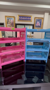 ชั้นวางของอเนกประสงค์ ชั้นวางของ ชั้นวางจัดระเบียบ งานพลาสติก แข็งแรง ทนทาน พร้อมส่ง