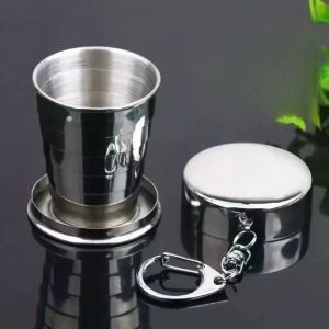 gumahus | Durable Heat-Resistant Stainless Steel Collapsible Cup