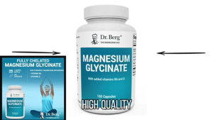 Magnesium Glycinate 400 mg -with Vitamin D & B6Supports Nerve and Stress Regulation