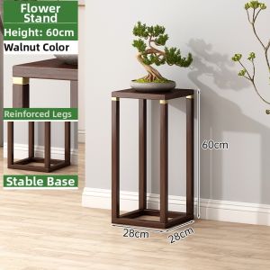 YUHONG | New Chinese Style Wooden Flower Pot Rack