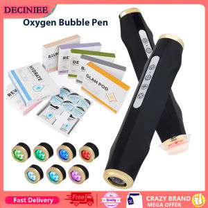 DECINIEE Oxygen Bubble Pen CO2 Oxygen Portable Facial Machine CO2 Gel Facial Skin Care Device Facial SPA CO2 Bubble Oxygen Beauty Machine