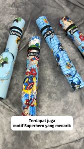 Tas Hardcase Stick Drum BRANDOS Motif One Piece Ironman Batman Avengers Superhero Gigbag Tabung Stik HCD-70 STKD