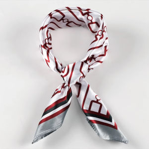 Business Womens Silk Scarf Necktie Air Stewardess Work Uniform Accessory Professional Dress Square Scarf Decorative Function