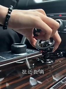 [Hàng Hót] Giá Đỡ Điện Thoại Trên Ô Tô Hút Nam Châm Từ Tính Dán Taplo Kính Siêu Chắc Chắn Xoay 360