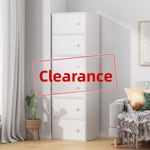 MAIYUQI | Wall-mounted Narrow High Multi-drawer Storage Cabinet