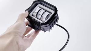 Đèn Pha LED 16W Đa Năng Cho Xe Tay Ga Điện DC 12V-80V Chống Nước Đèn Cảnh Báo Đèn Pha Cho Xe Đạp Điện