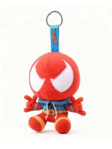 Hot Toys | Spider Man Series Cosbi Plush Anime Peripheral Figurines Backpacks Pendants Ornaments Gift for Boys Keychain
