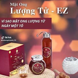 [CHÍNH HÃNG] Mật ong lượng tử EZ (700g)- Phục hồi thể lực trong 5 phút-Không gây nóng chất lượng quốc tế