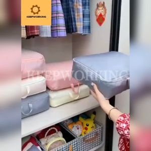 KW Packing Cube Compression Foldable Storage Nylon Luggage 1Pc