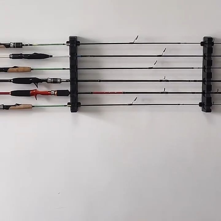 Rod Holder Tempat Joran Rak Dinding Rod Rack Pancing Fishing Rod Holder Rak Dinding Vertikal dan Horisontal Tempat Joran