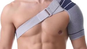 1 Cái Đai Đeo Vai Điều Chỉnh Được Dành Cho Chấn Thương Khớp Vai Hỗ Trợ Cánh Tay Bao Tay Nén Giảm Đau Giúp Ngủ Ngon Dùng Được Cho Cả Nam Và Nữ Chất Liệu Polyester Dệt Kim