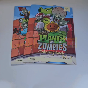 Plants Vs Zombies Coloring Book – 20 Pages | Screen-Free Activity for Kids Age 4+
